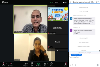 A workshop for the parents of Habuild Community